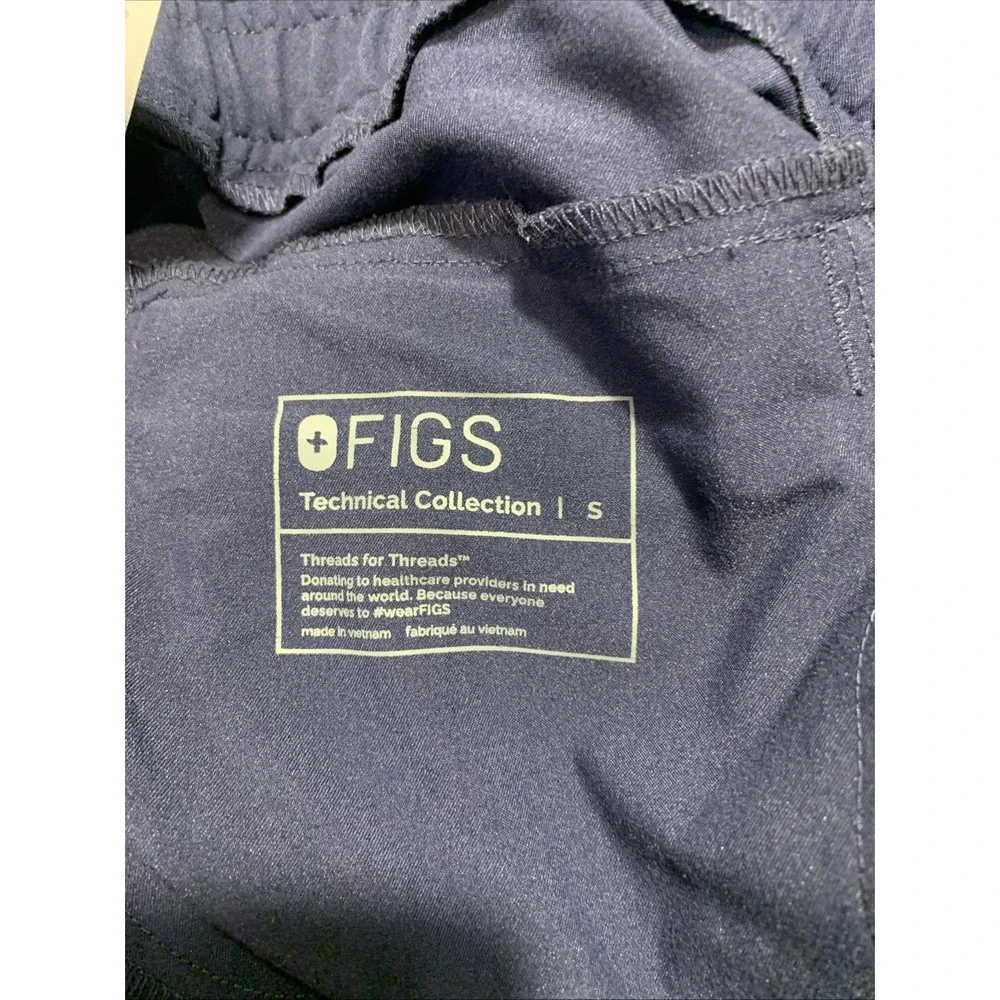 Figs Tansen Jogger Scrub‎ Pants Navy Blue Men's Size Small